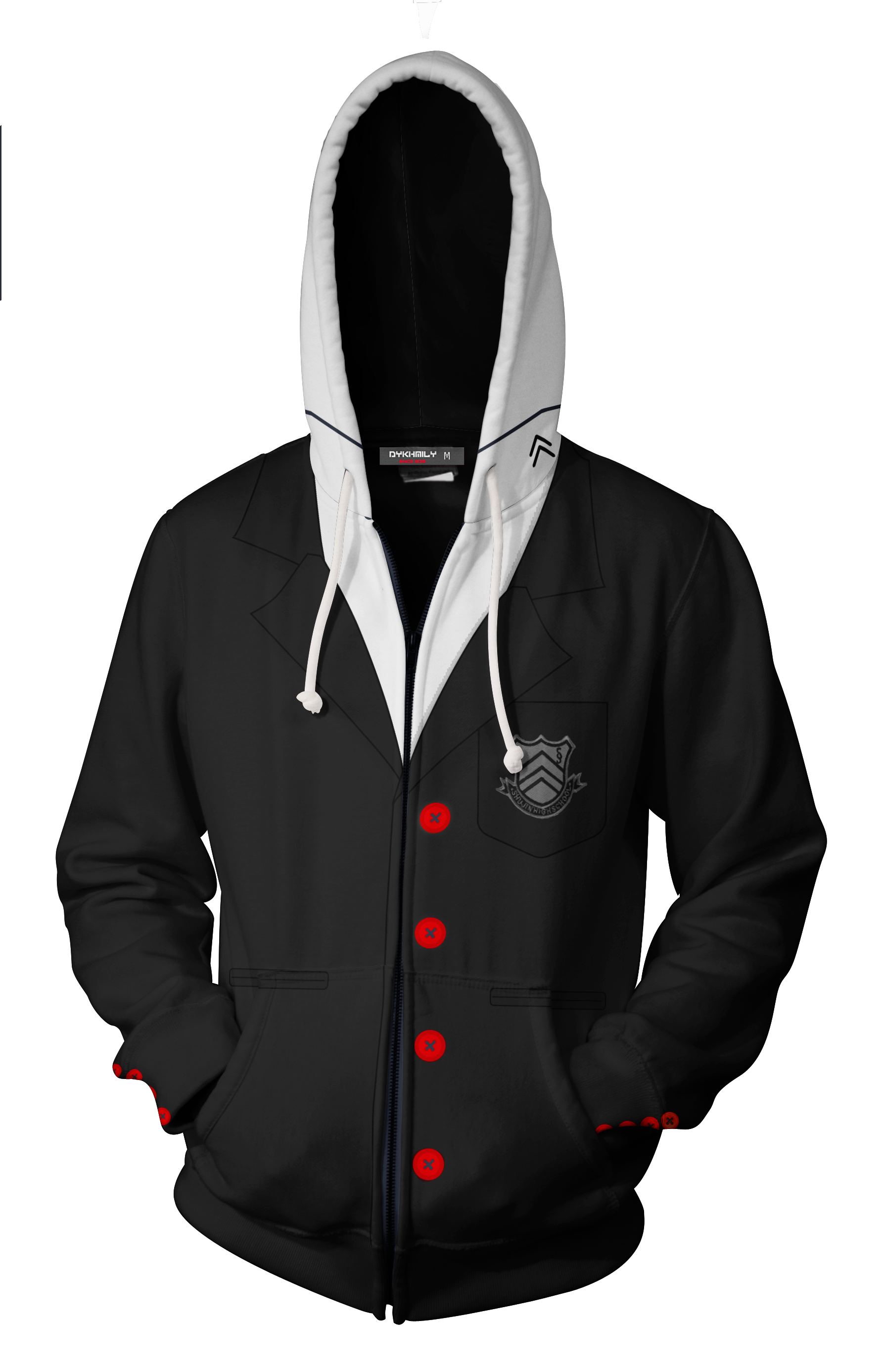 Akira Kurusu Suit Persona 5 Fan Zip Up Hoodie