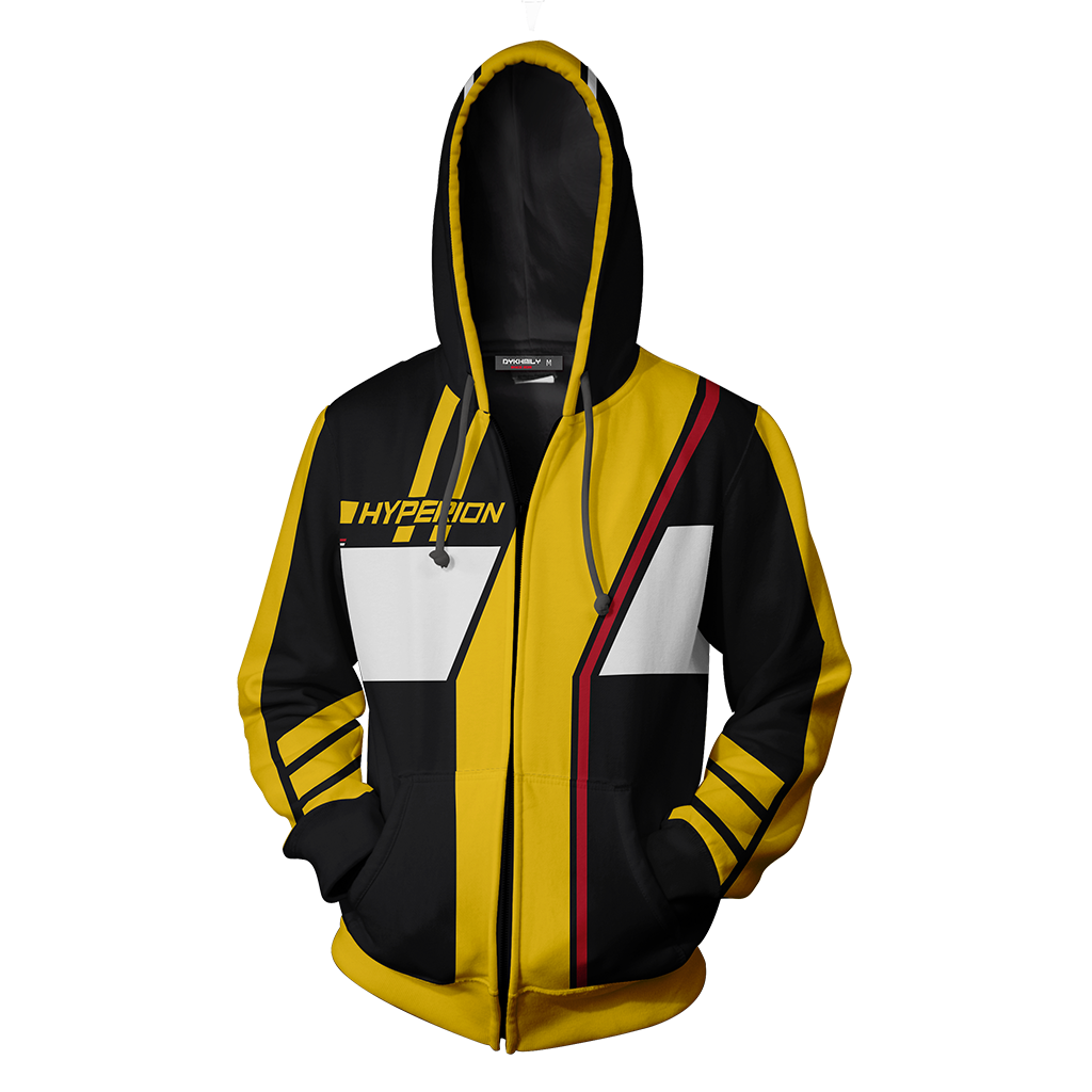 Borderlands Hyperion Zip Up Hoodie T-shirt