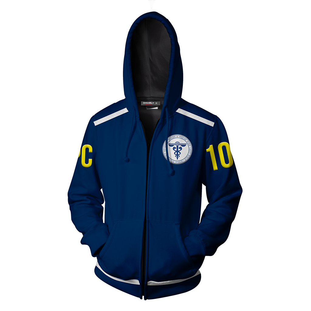 Psycho-Pass Shinya Kogami Cosplay Zip Up Hoodie Jacket