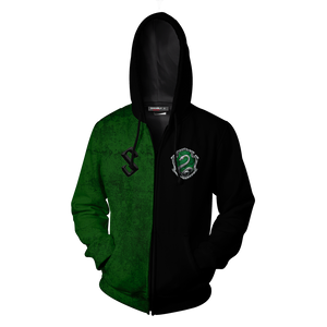 A Slytherin Would Kill For You Harry Potter Zip Up Hoodie