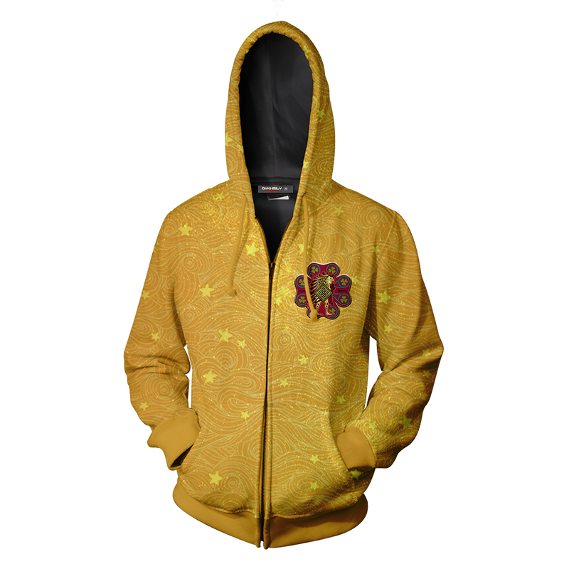 Ilvermorny Pukwudgie House Harry Potter Zip Up Hoodie WackyTee