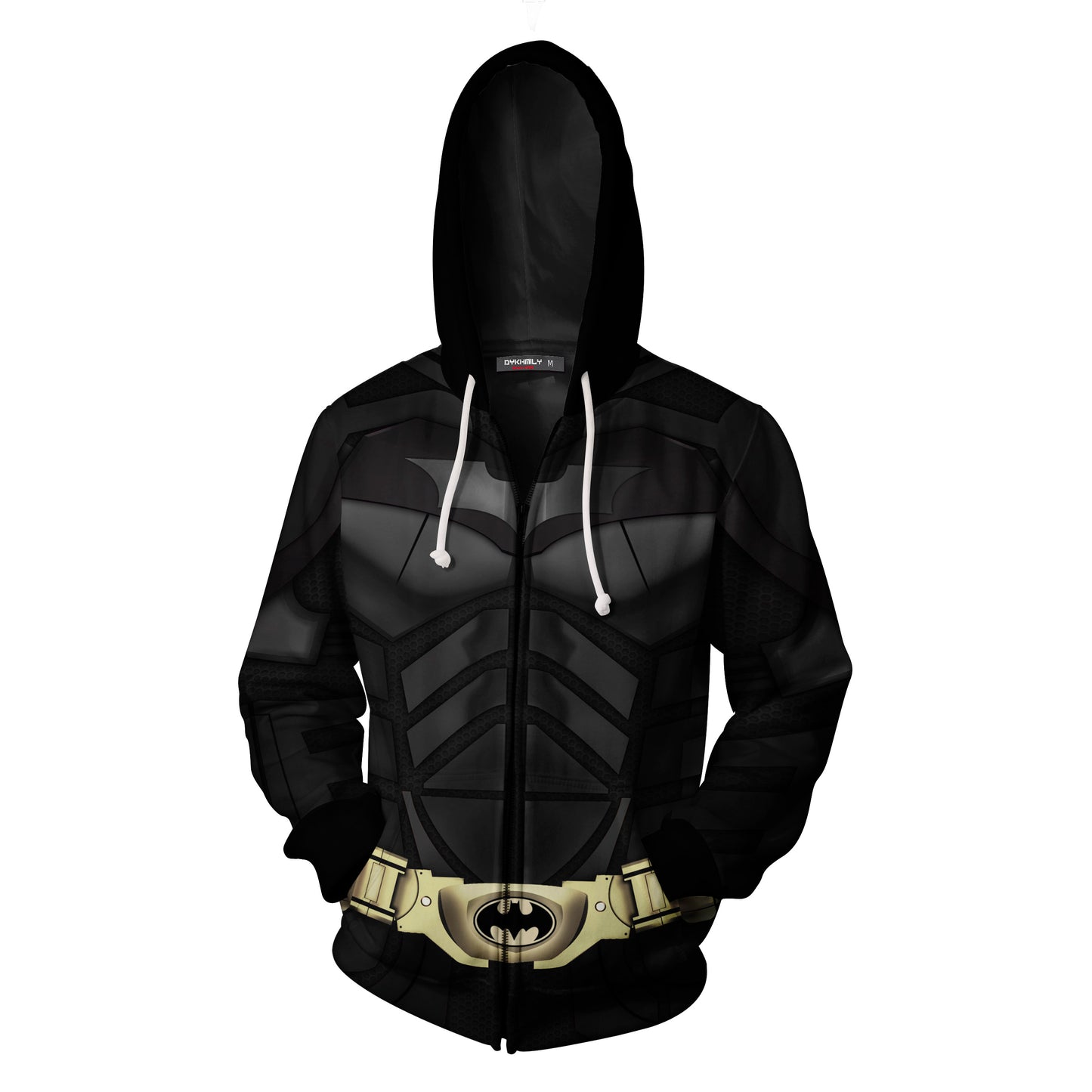 Batman Cosplay Zip Up Hoodie
