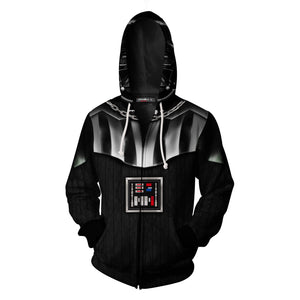 Darth Vader (Anakin Skywalker) Star Wars Zip Up Hoodie