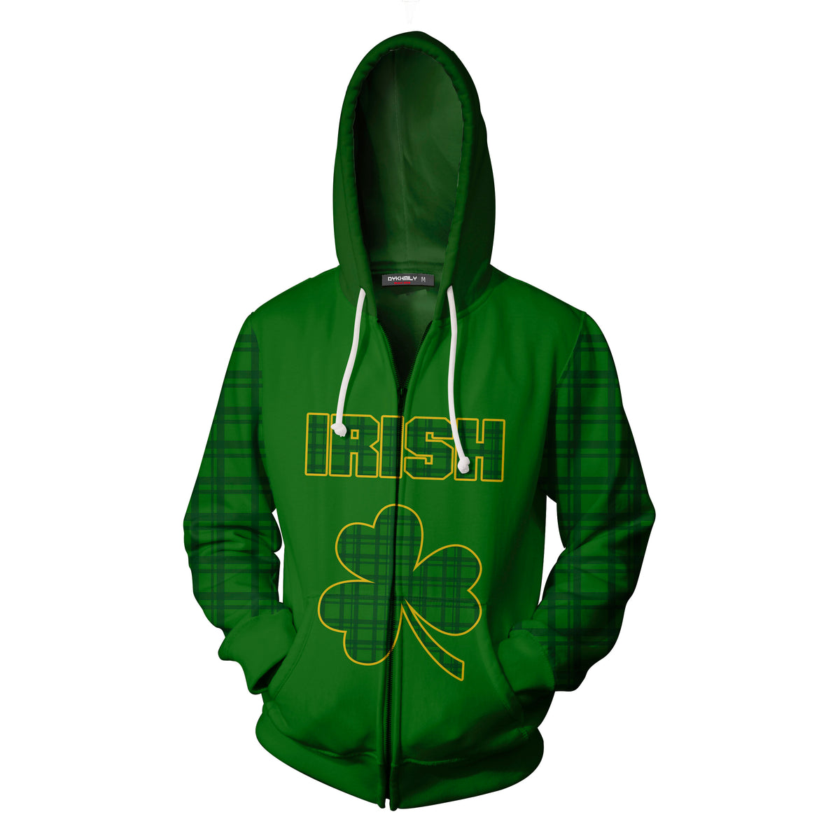 Irish - Shenanigans Sarcasm Temper St.Patrick's Day Zip Up Hoodie