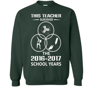 This Teacher Survived The 2016 2017 School Years shirt