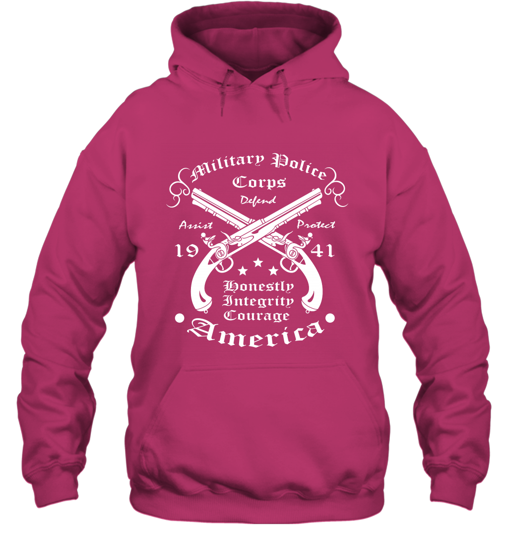 Military Police America Shirt Hoodie Hoodie Heliconia