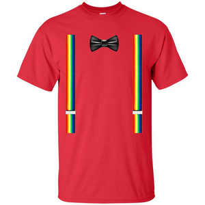 Suspenders And Bowtie Clown Costume T-shirt