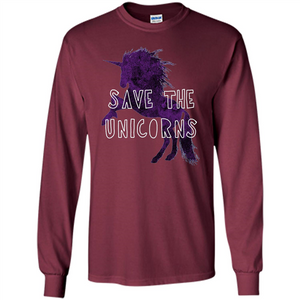 Unicorn T-shirt Save the Unicorns T-shirt