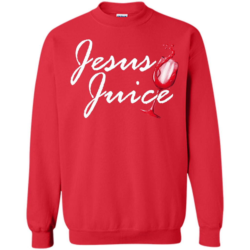 Wine T-shirt Jesus Juice Red