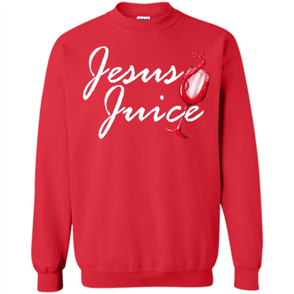 Wine T-shirt Jesus Juice Red