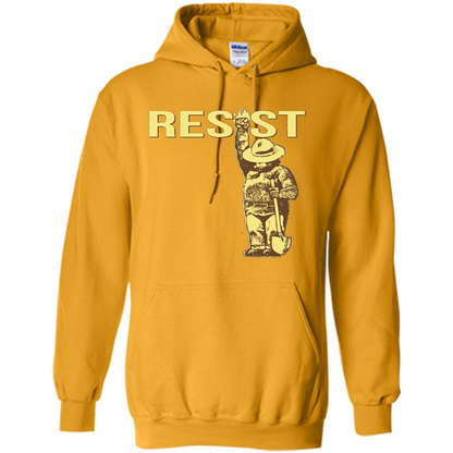 Resist T-shirt National Park Resist Gold
