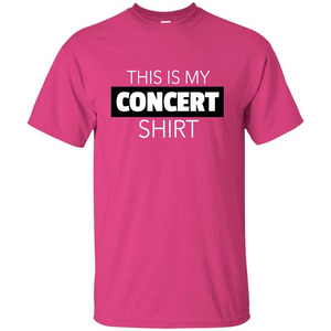 This is My Concert T-shirt Funny Music Festival T-shirt