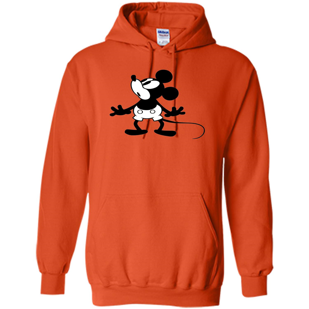 Disney Classic Mickey Mouse Graphic T-shirt Orange