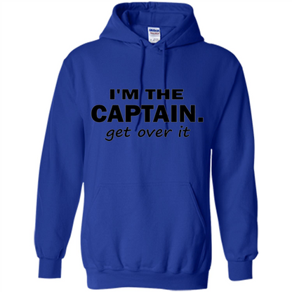 I'm The Captain caGet Over It T-Shirt Royal