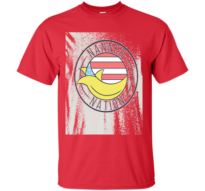 The Official Nanner Nation T-Shirt - Large Emblem shirt Red