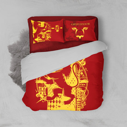 Quidditch Gryffindor Harry Potter Bed Set