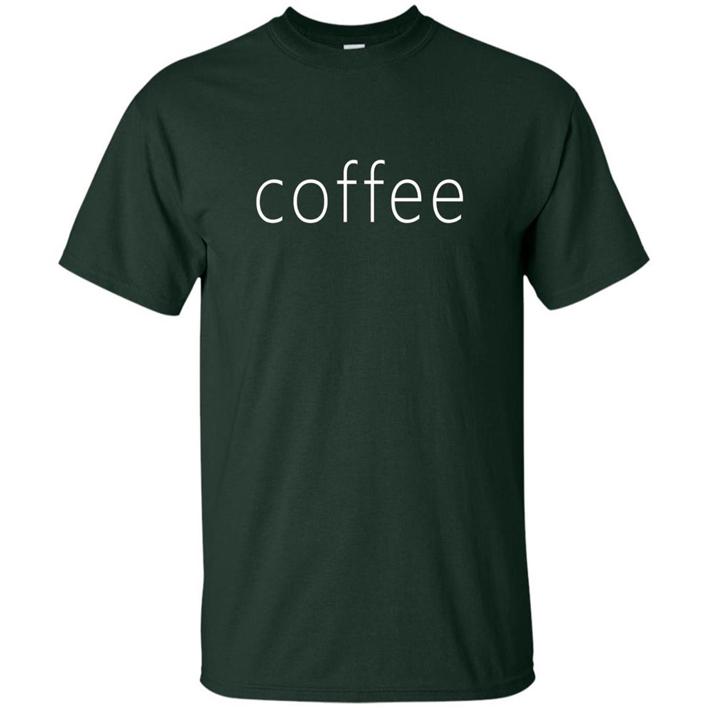 Coffee T-shirt Forest Green