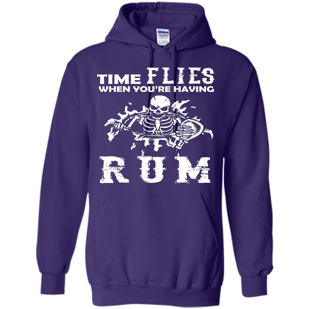 Rum T-shirt Time Flies When You're Having Rum