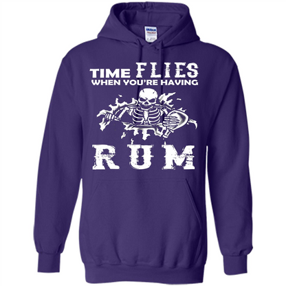 Rum T-shirt Time Flies When You're Having Rum