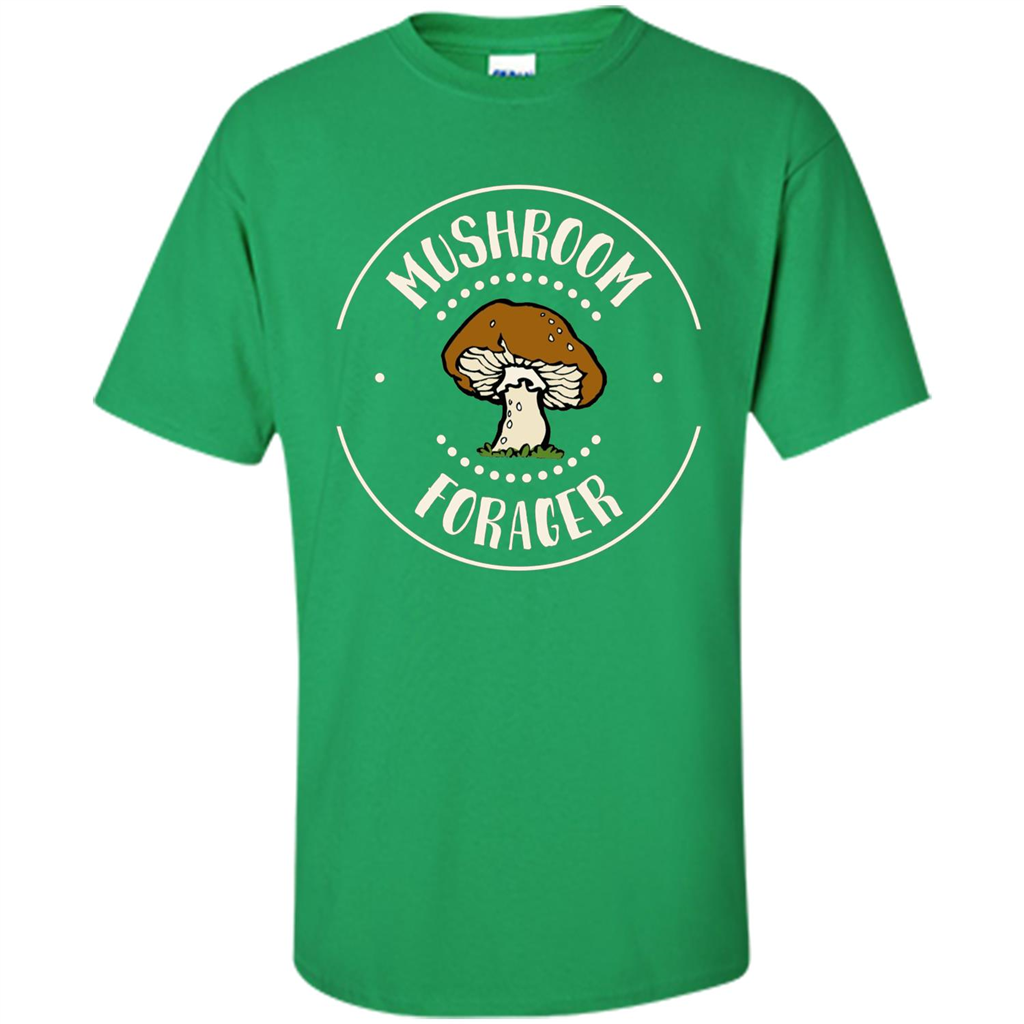I Love Mushrooms T-shirt Mushroom Forager Irish Green