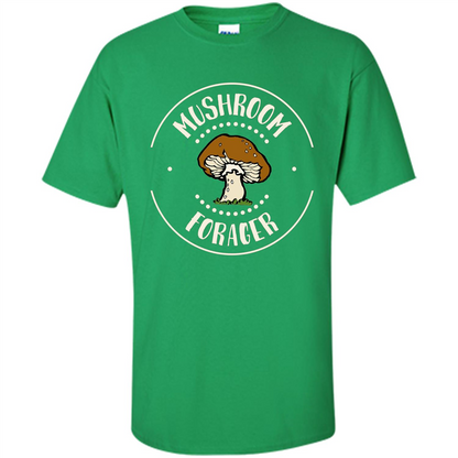I Love Mushrooms T-shirt Mushroom Forager Irish Green