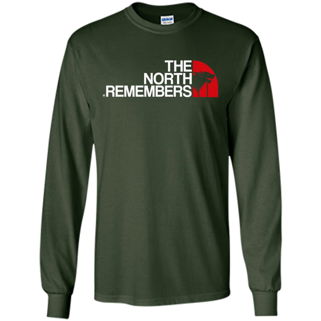 GoT T-shir The North Remembers T-shirt Forest Green