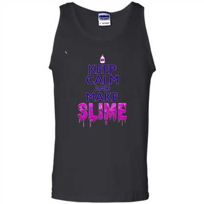 Keep Calm And Make Slime T-shirt Black