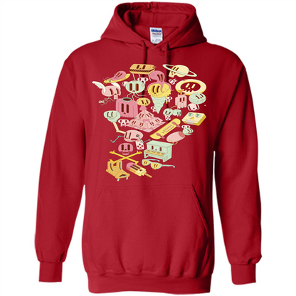 Day Of The Dead T-shirt Red