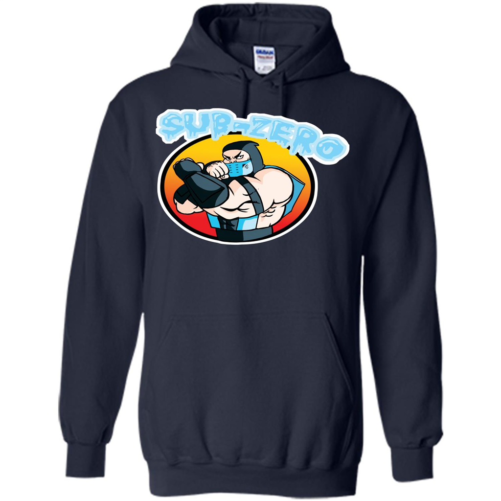 Gamer T-Shirt Sub-Zero Mortal Kombat II Navy
