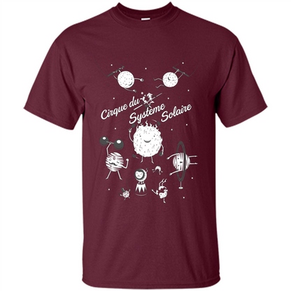 Cirque Du Systeme Solaire T-Shirt Maroon