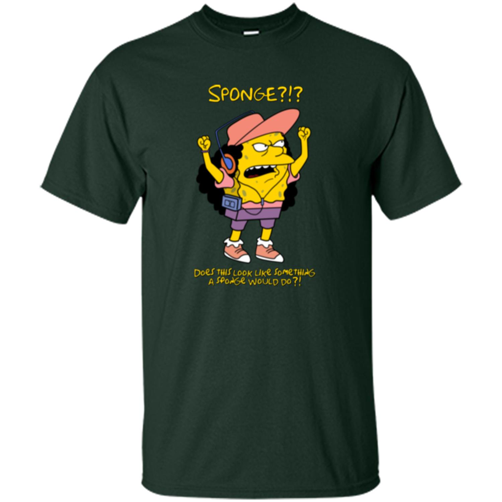 Sponge Otto Square Pants T-shirt Forest Green