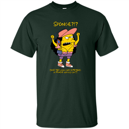 Sponge Otto Square Pants T-shirt Forest Green