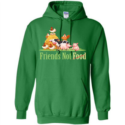 Animal T-shirt Friends Not Food T-shirt