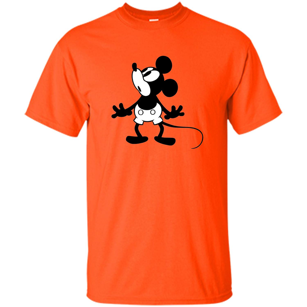 Disney Classic Mickey Mouse Graphic T-shirt Orange