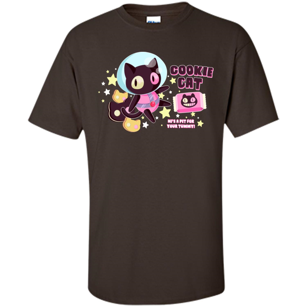 Cookie Cat T-Shirt Dark Chocolate