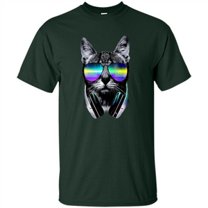 Music Lover Cat T-shirt