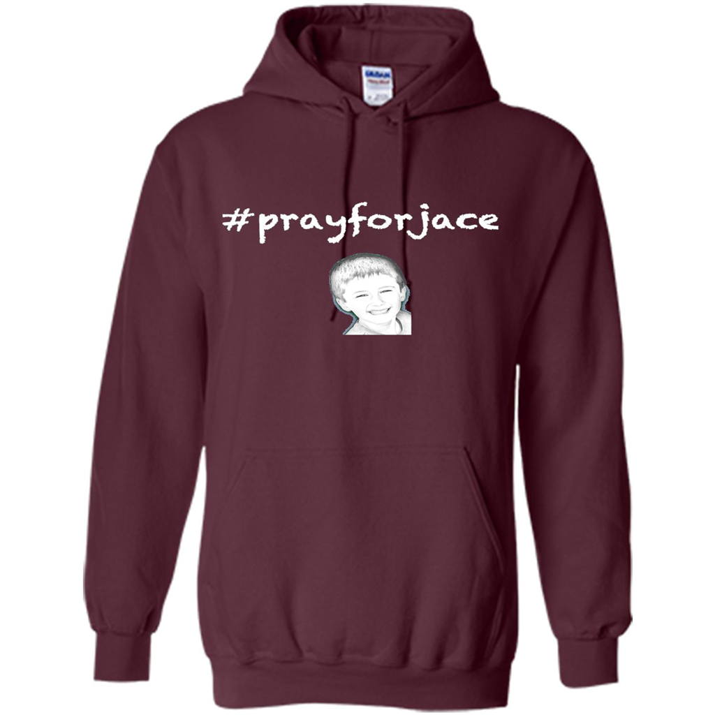 Pray for Jace T-shirt Maroon