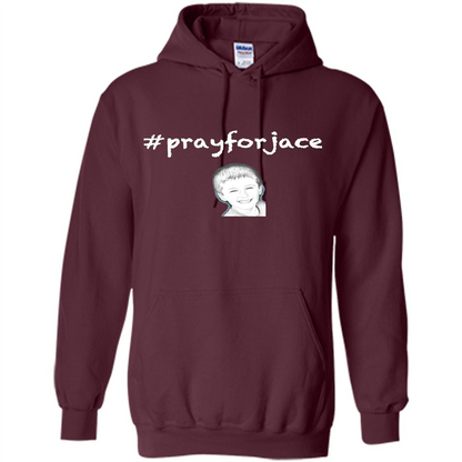 Pray for Jace T-shirt Maroon