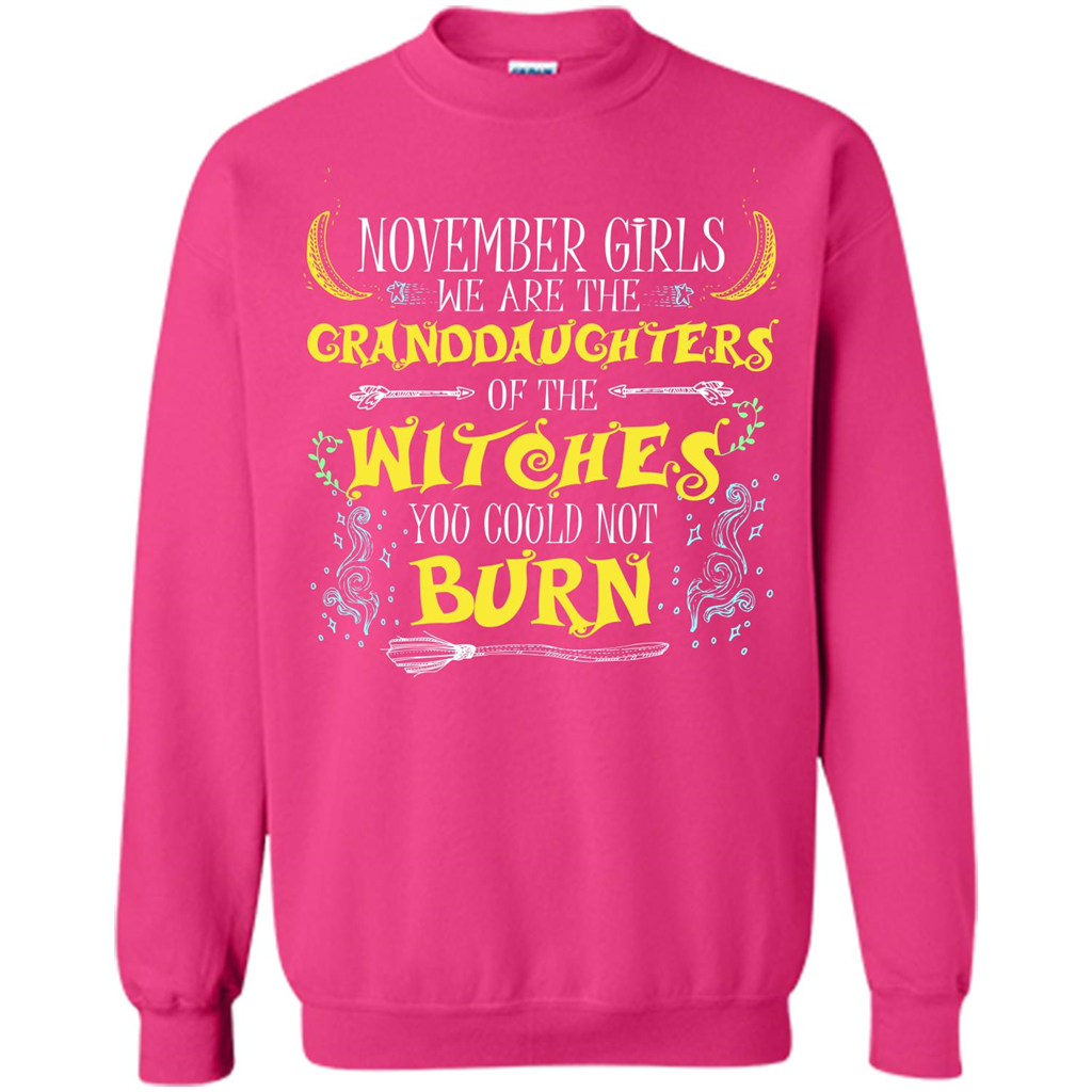 Halloween T-shirt November Girls T-shirt Heliconia