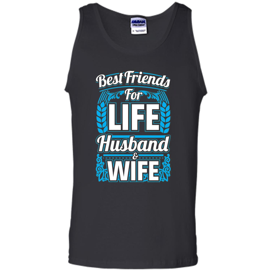 Husband And Wife T-shirts - Best Friends For Life Royal