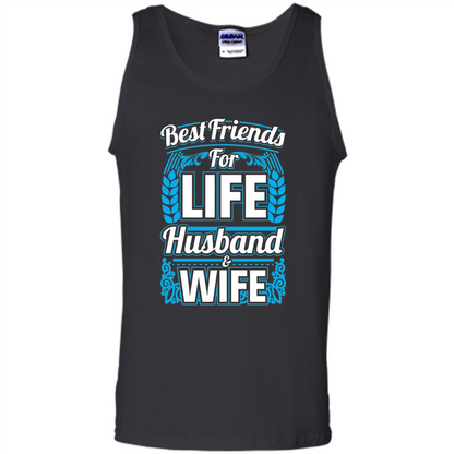 Husband And Wife T-shirts - Best Friends For Life Royal