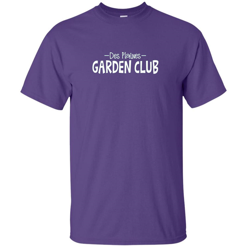 Official Des Plaines Garden Club T-Shirt Purple