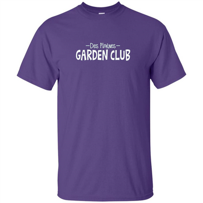 Official Des Plaines Garden Club T-Shirt Purple