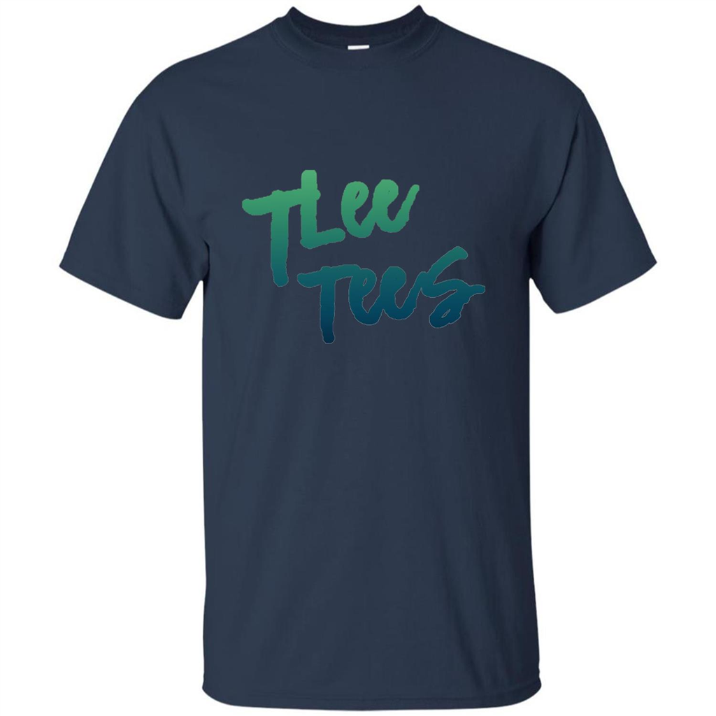 Exclusive Logo Tlee Tees Navy