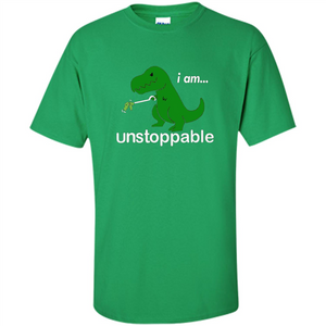 Rex Dinosaur T-shirt I Am Unstoppable