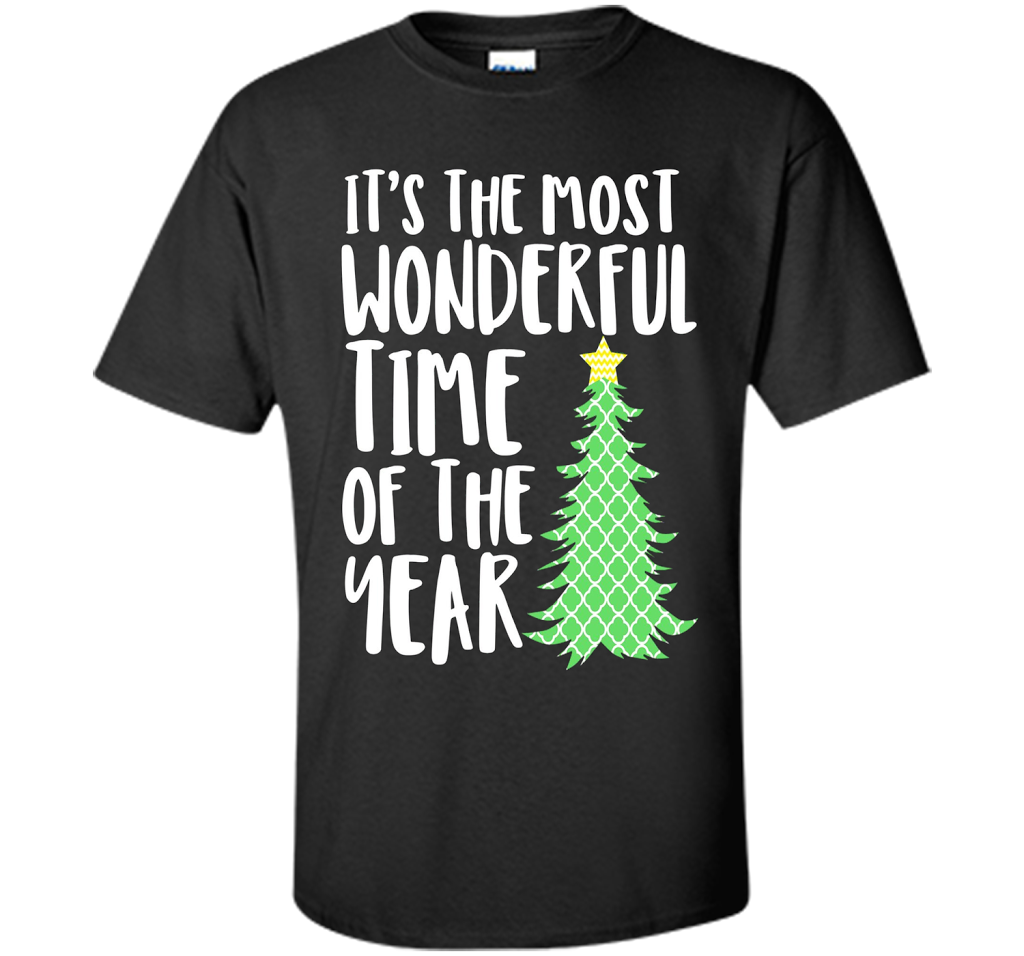 It's the most wonderful time of the year christmas shirt t-shirt Black