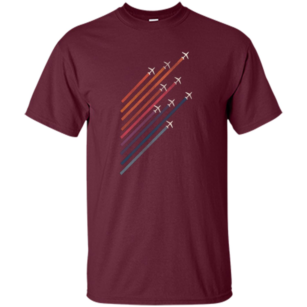 Aerial Acrobat T-shirt Maroon