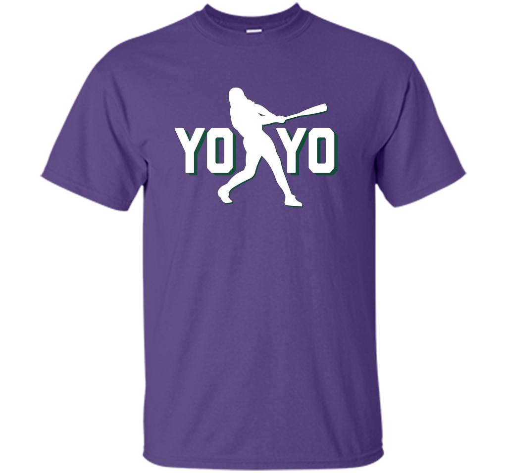 YOYO T-Shirt Chicago Baseball Big Hitter shirt Purple