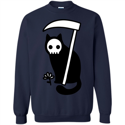 Cat Grimm Reaper T-shirt Navy