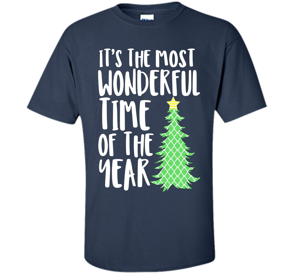 It's the most wonderful time of the year christmas shirt t-shirt Navy